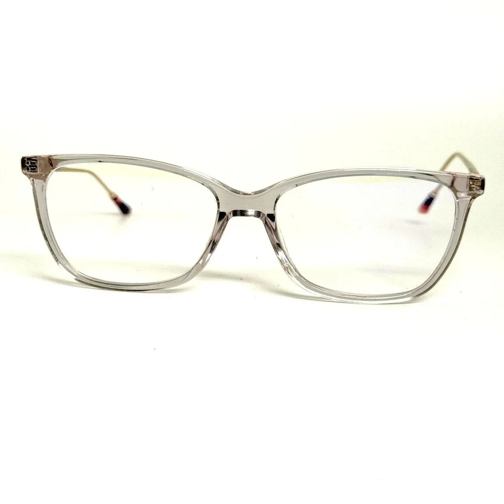 Christian Siriano Lana CRYLV Lavender Clear Gold Cat Eye Eyeglass Frames 51-15
